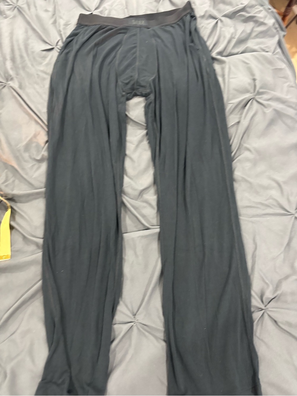 Saxx Black Men's Lounge Jogger Pants